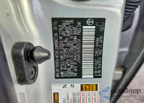 2017 Toyota Prius from USA, damaged, VIN JTDKARFU5H3033154